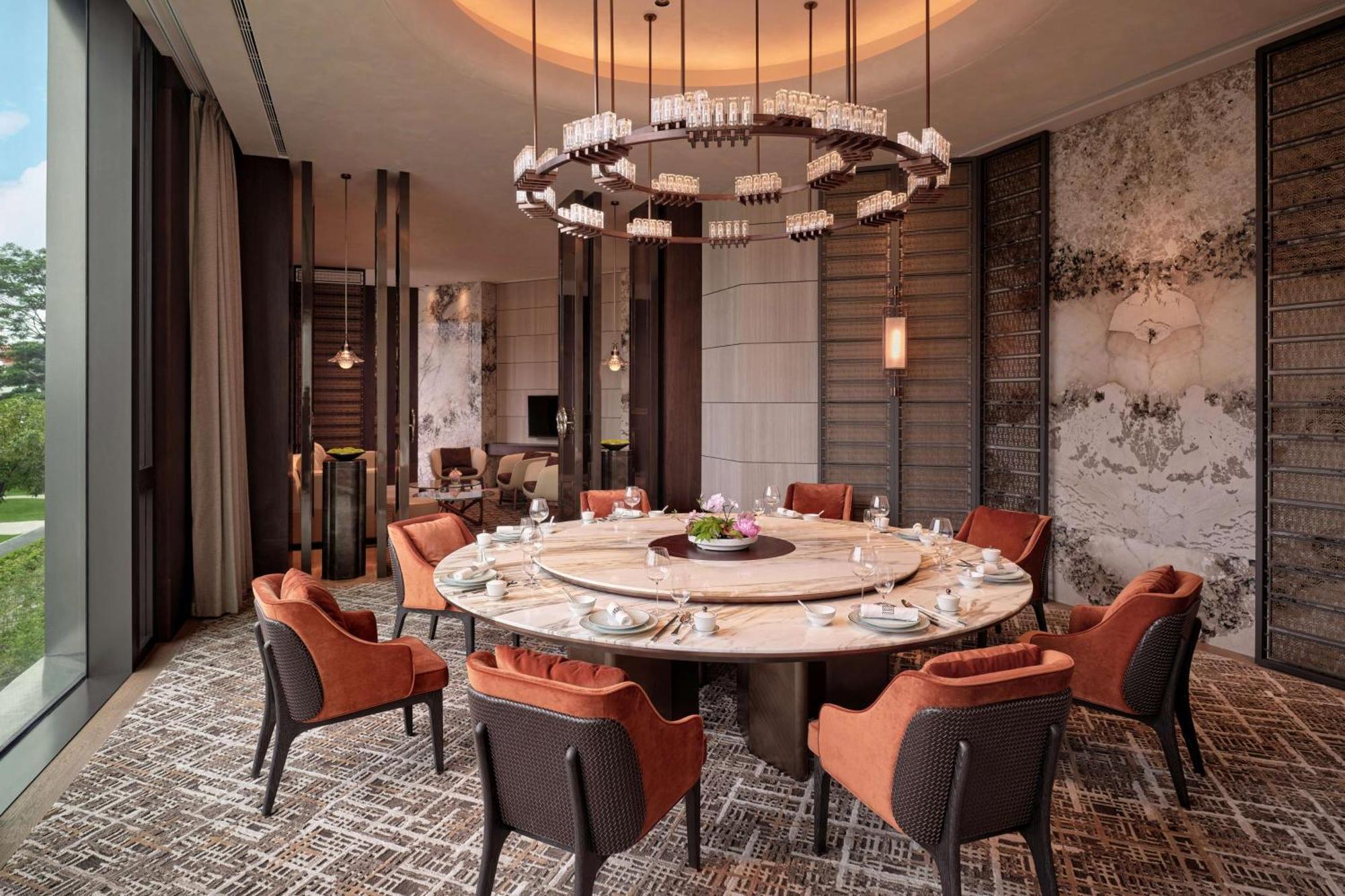 Conrad Shenzhen, The First Art Museum Hotel In Greater Bay Area With The Stunning Bay And Sunset View In The Hotel Terrace Екстериор снимка