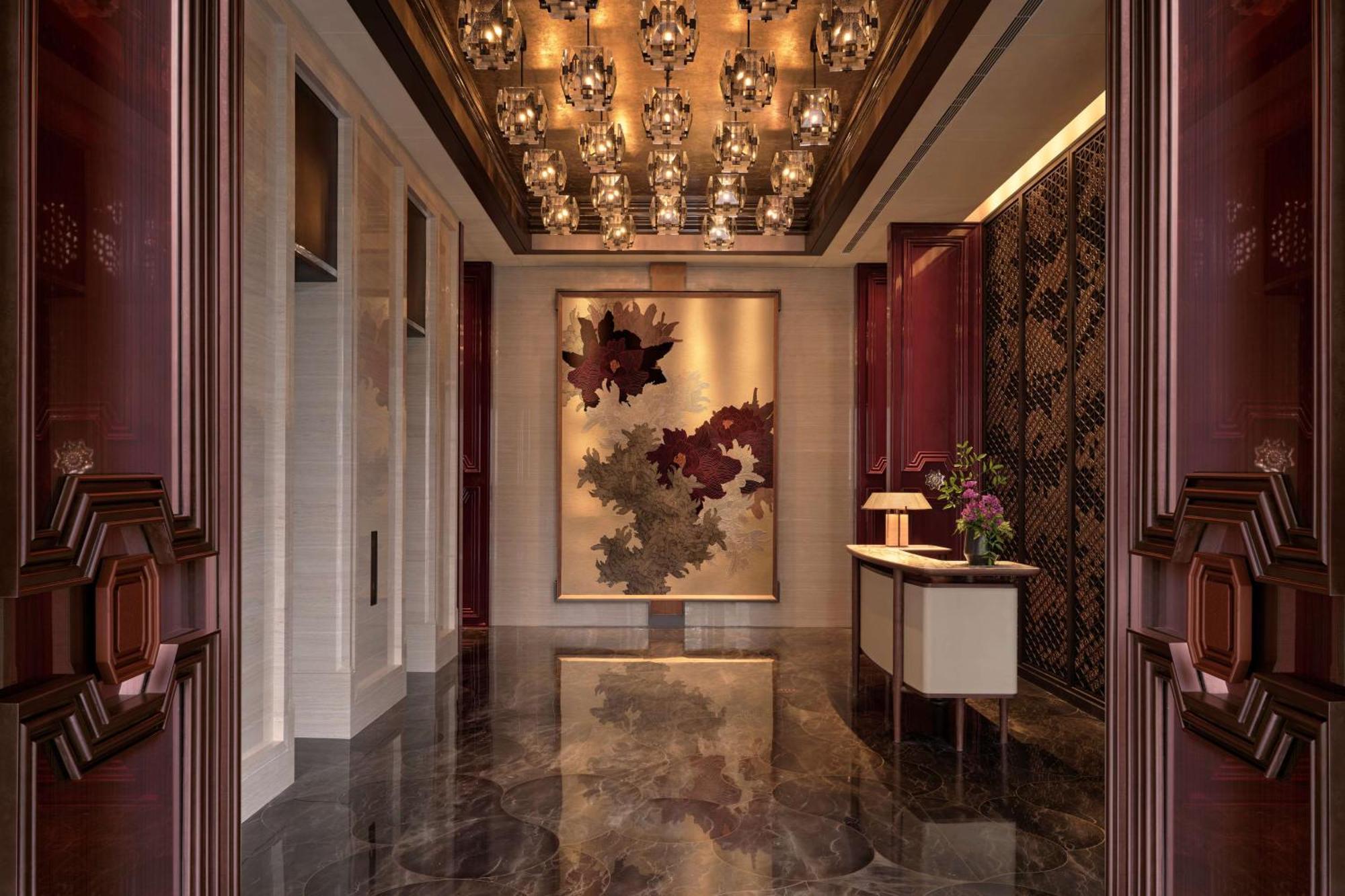 Conrad Shenzhen, The First Art Museum Hotel In Greater Bay Area With The Stunning Bay And Sunset View In The Hotel Terrace Екстериор снимка